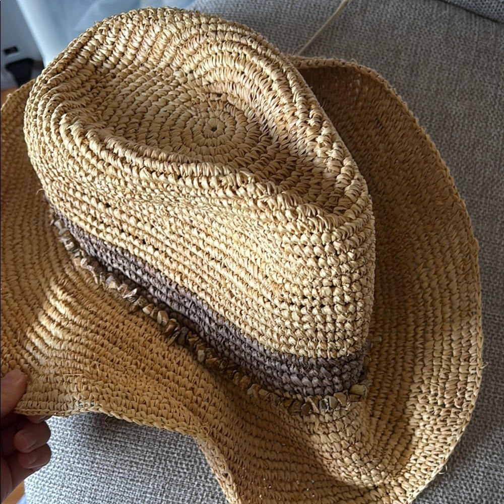 Wallaroo Cowgirl Straw Hat with SPF protection